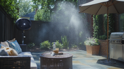 Maximizing Outdoor Comfort with Innovative Water Spray Fans A Game Changer in Hot Weather Solutions