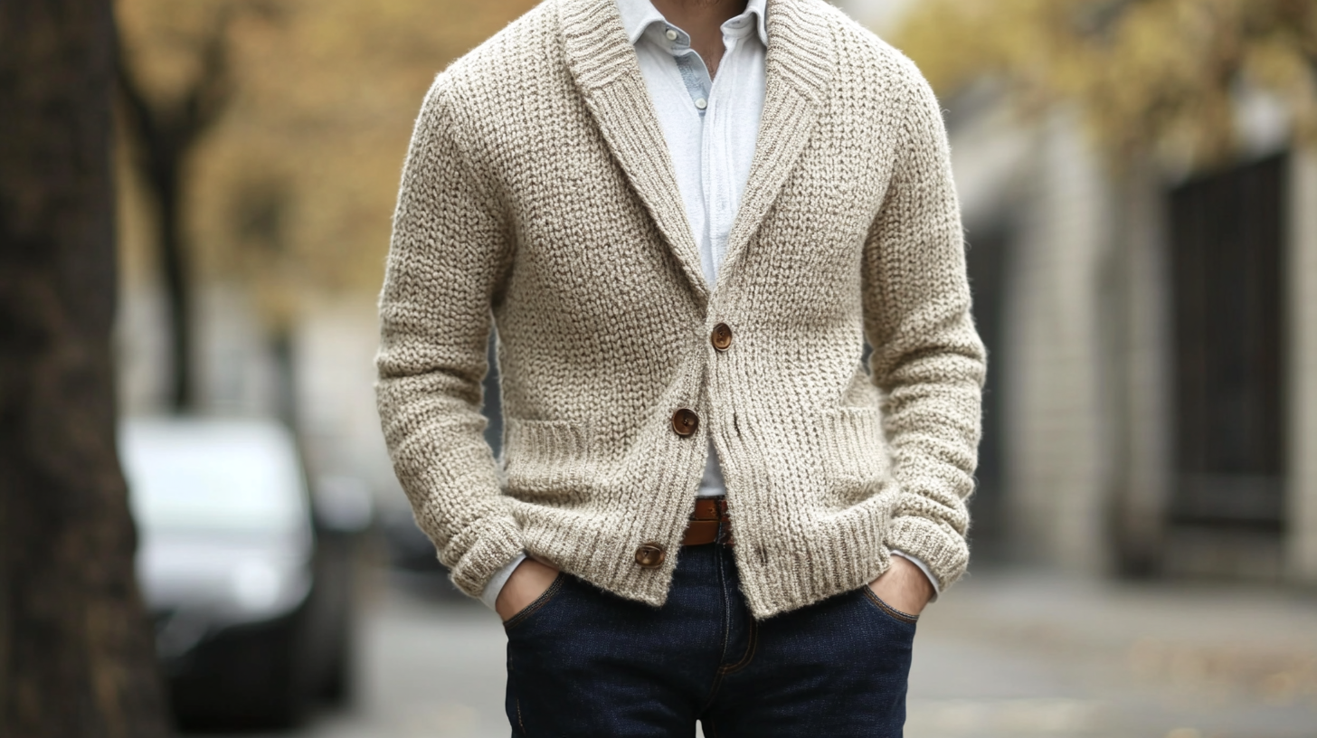 How to Elevate Your Wardrobe with Stylish Mens Knit Cardigans
