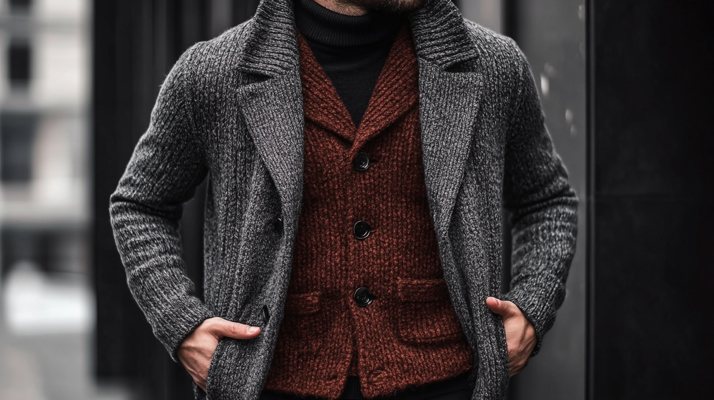 How to Elevate Your Wardrobe with Stylish Mens Knit Cardigans