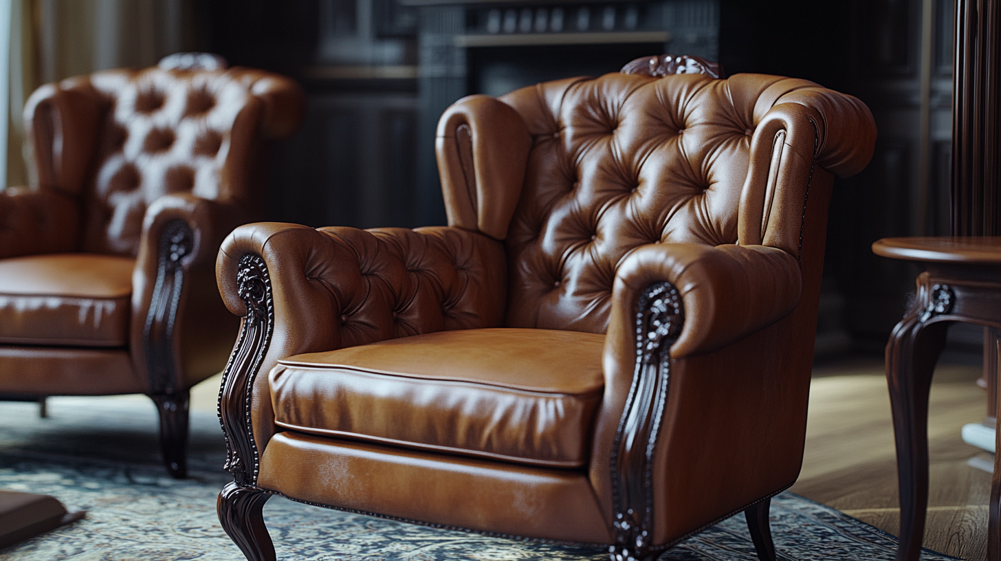 Discover the Unique Elegance of Leather Wood Armchairs for Your Global Procurement Needs