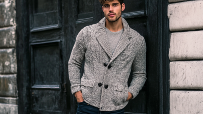 Elevate Your Style with Our Exclusive Men's Knit Cardigans: A Must-Have for Global Buyers
