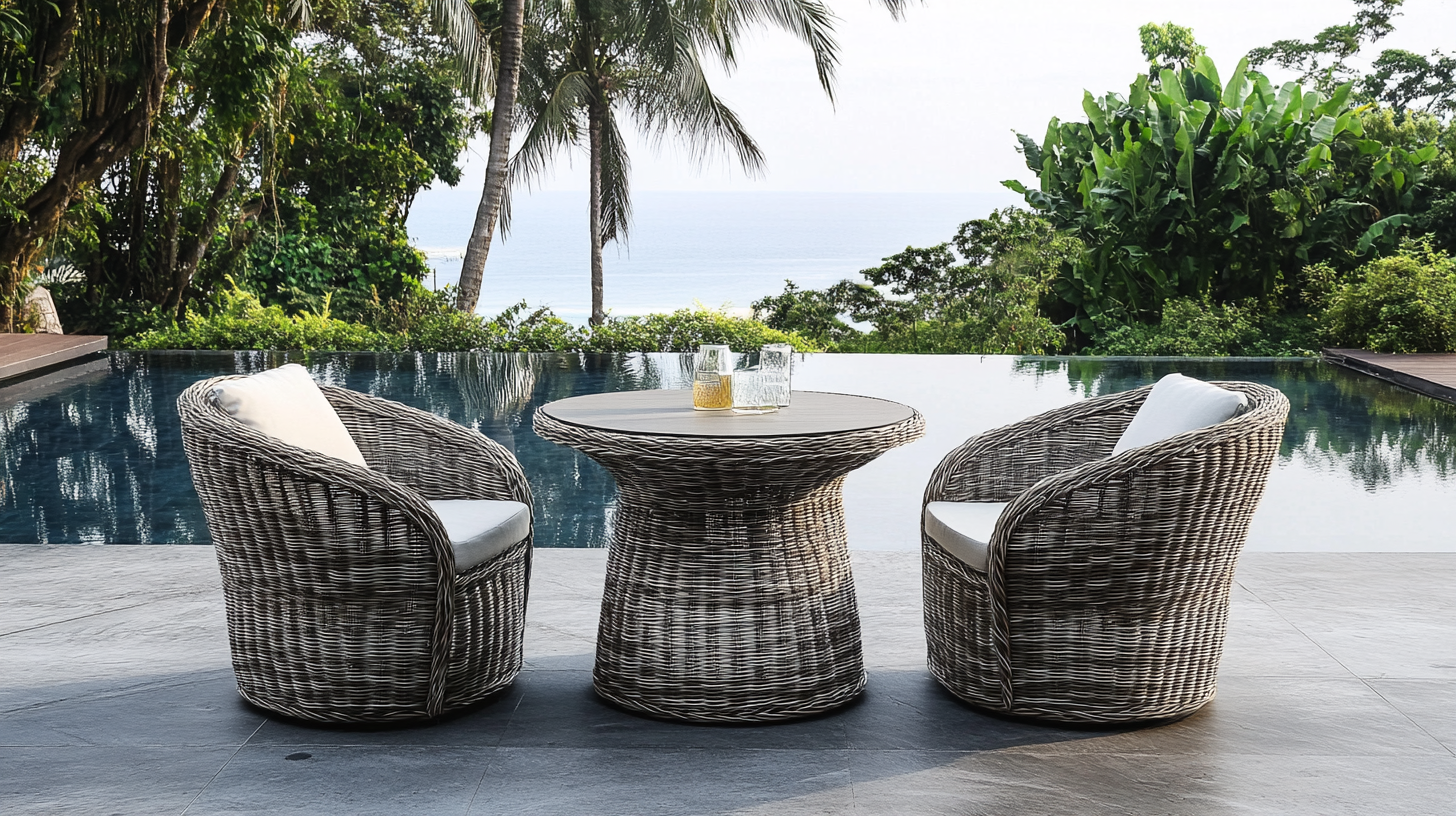 Unmatched Quality and Reliability: Discover the Best Rattan Outdoor Dining Tables from China