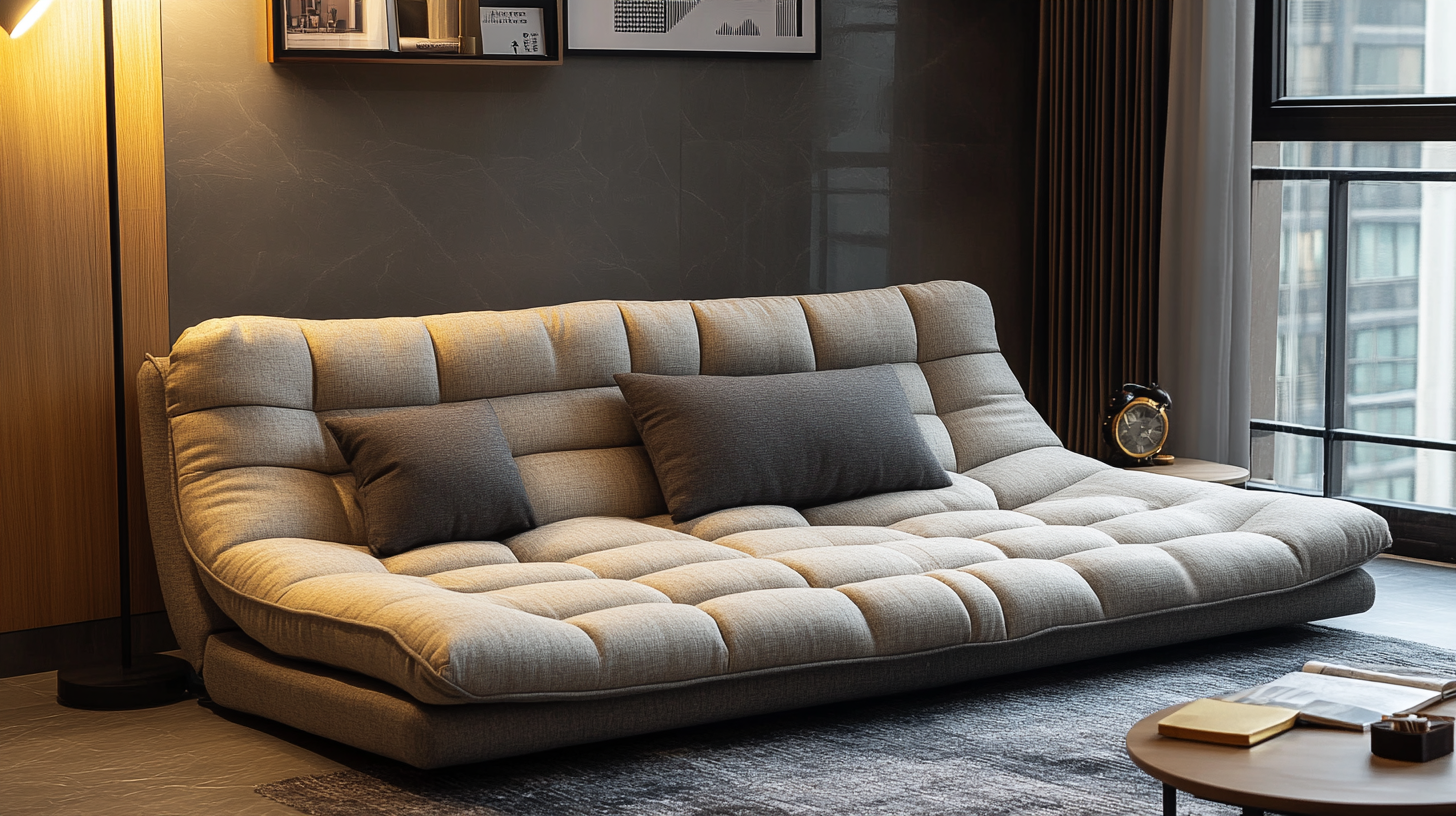 Transform Your Space with Our Premium Futon Sofa Bed: Crafted in China for Global Comfort