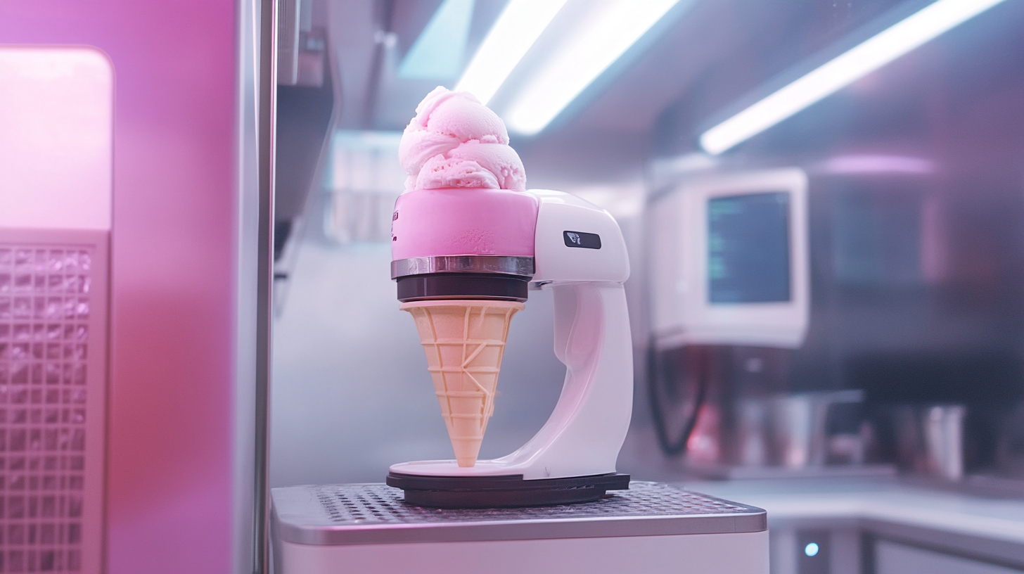 Innovative Robot Ice Cream Maker from China for a Sweet Global Future