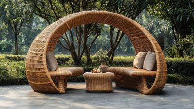 Discover the Future of Outdoor Rattan Benches at the 137th Canton Fair 2025