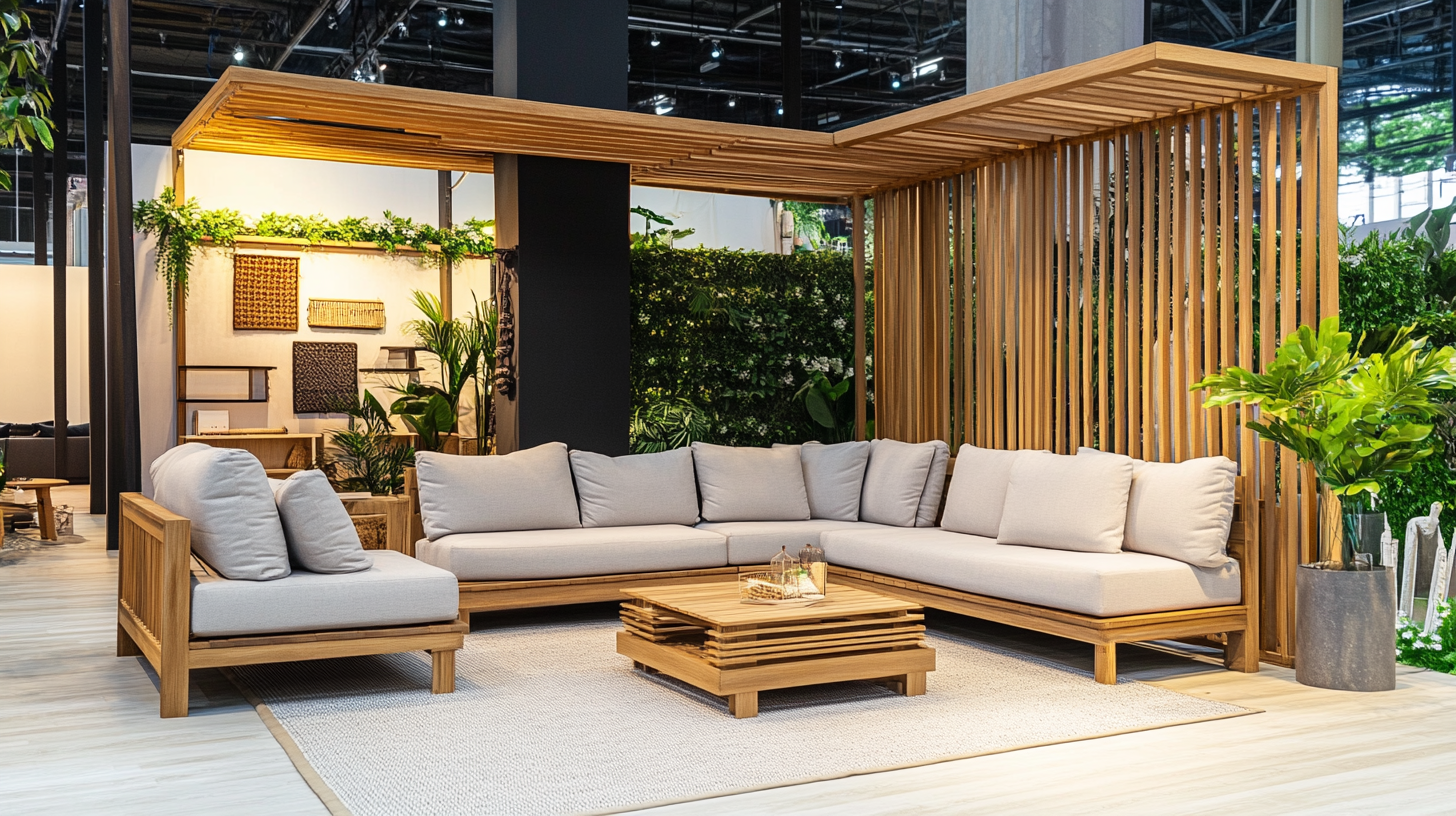 Explore the Rising Demand for Teak Outdoor Furniture at the 137th Canton Fair