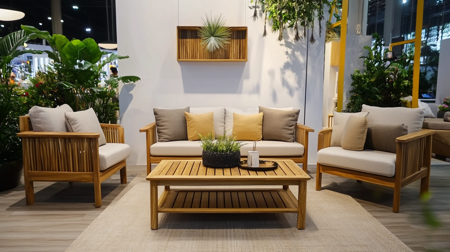 Explore the Rising Demand for Teak Outdoor Furniture at the 137th Canton Fair