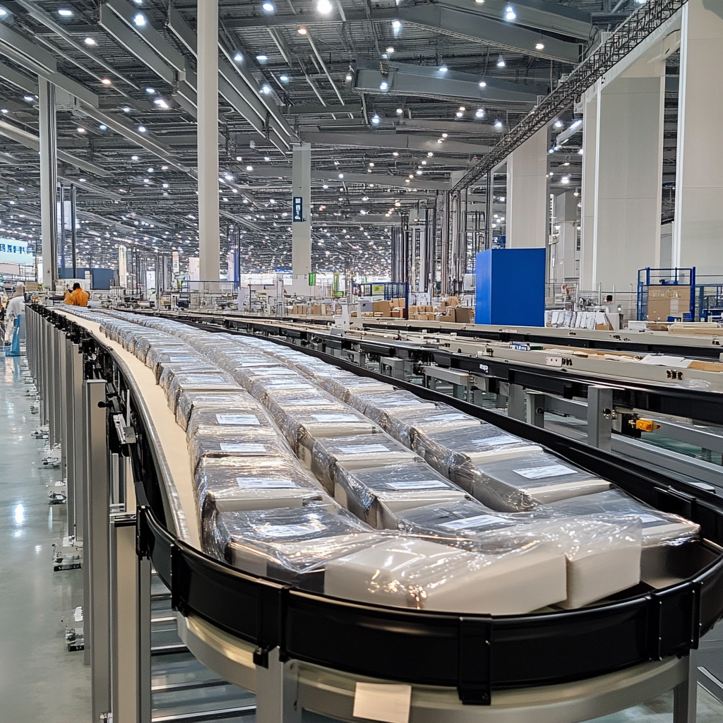 Transportador Para Clasificación De Bolsas Potencia el Éxito en la 137 Feria de Cantón con Aumento de Compradores Internacionales
