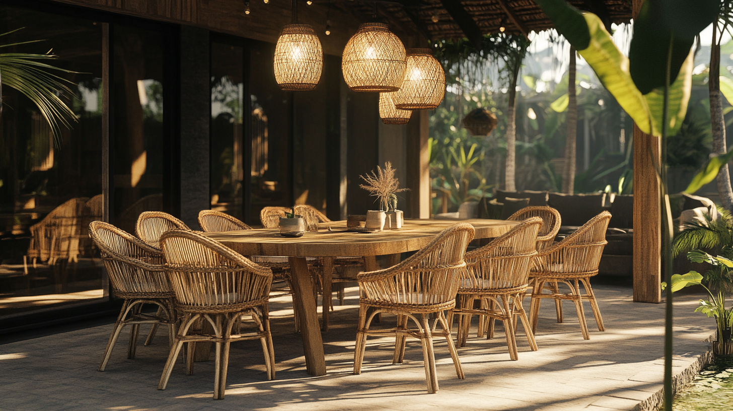 Boost Your Outdoor Space: Unveiling Trends from the 137th Canton Fair and the Rise of Rattan Dining Chairs