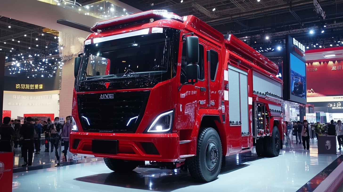 Innovative Battery Powered Fire Trucks Shine at the 137th China Import and Export Fair 2025