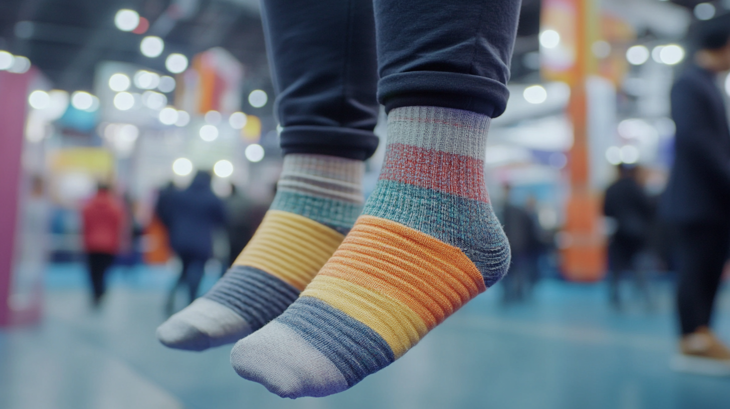 Global Buyers Discover Innovative Anti Slip Socks at the 137th Canton Fair in Guangzhou