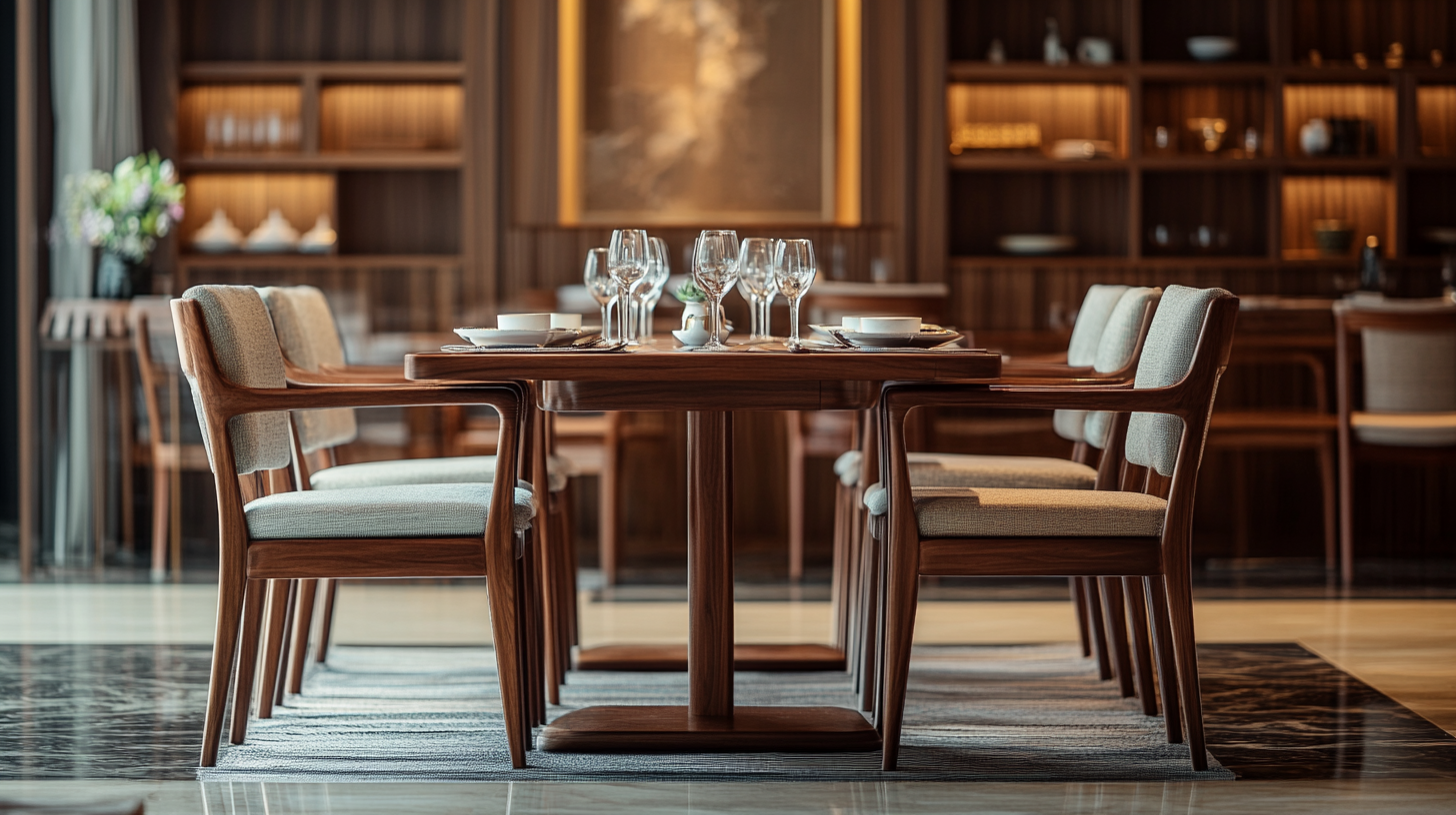 Navigating Tariff Challenges: How Chinese-Made Dining Room Table Sets are Thriving in Global Markets