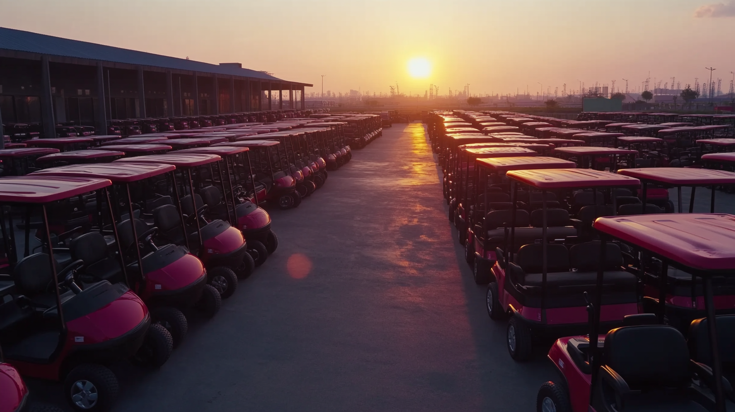 China's Surging Golf Cart Exports Defying Tariff Challenges in the Global Market
