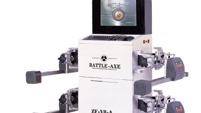 ZF-V8-A CCD wheel alignment machine exported to India, Pakistan and Middle-east countries..jpg