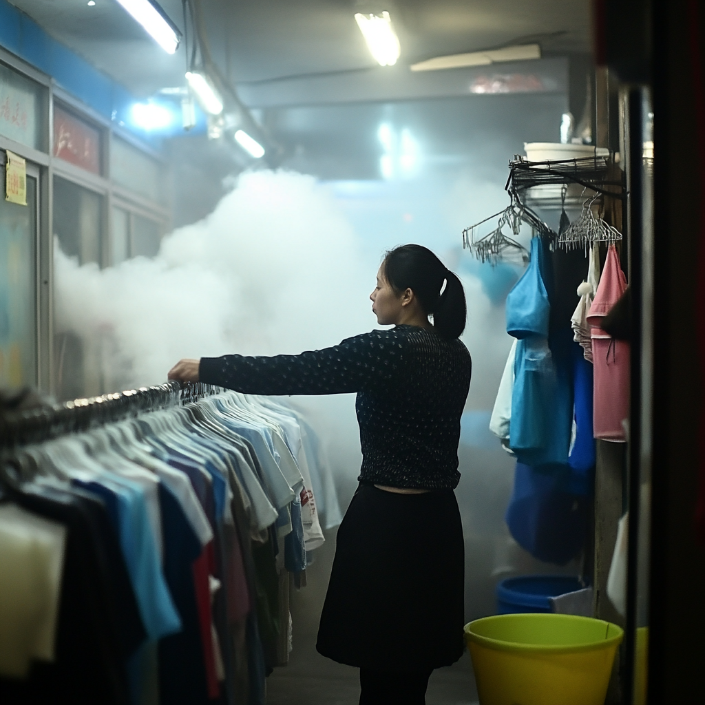 Cómo la Lavandería y Limpieza en Seco de China Prosperan a Pesar de las Nuevas Tarifas Comerciales