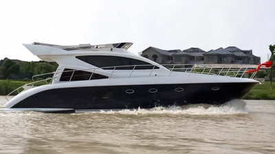 Flit Luxury Customized Design 48ft Fiberglass Motor Yacht - Custom Interiors, Sky Lounge, Dual Helm Stations for Extended Voyagess.jpg