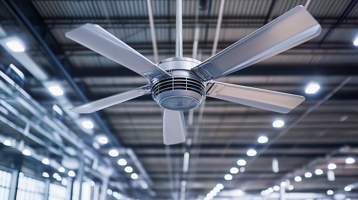 Top 10 Stylish Industrial Ceiling Fans from Chinese Manufacturers at the 137th Canton Fair