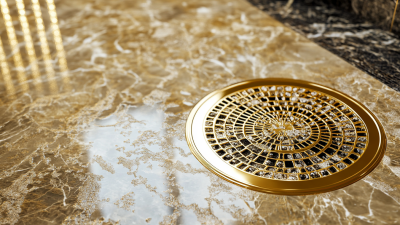 Top 10 Classic Gold Shower Floor Drain Manufacturers from China at the 137th Canton Fair