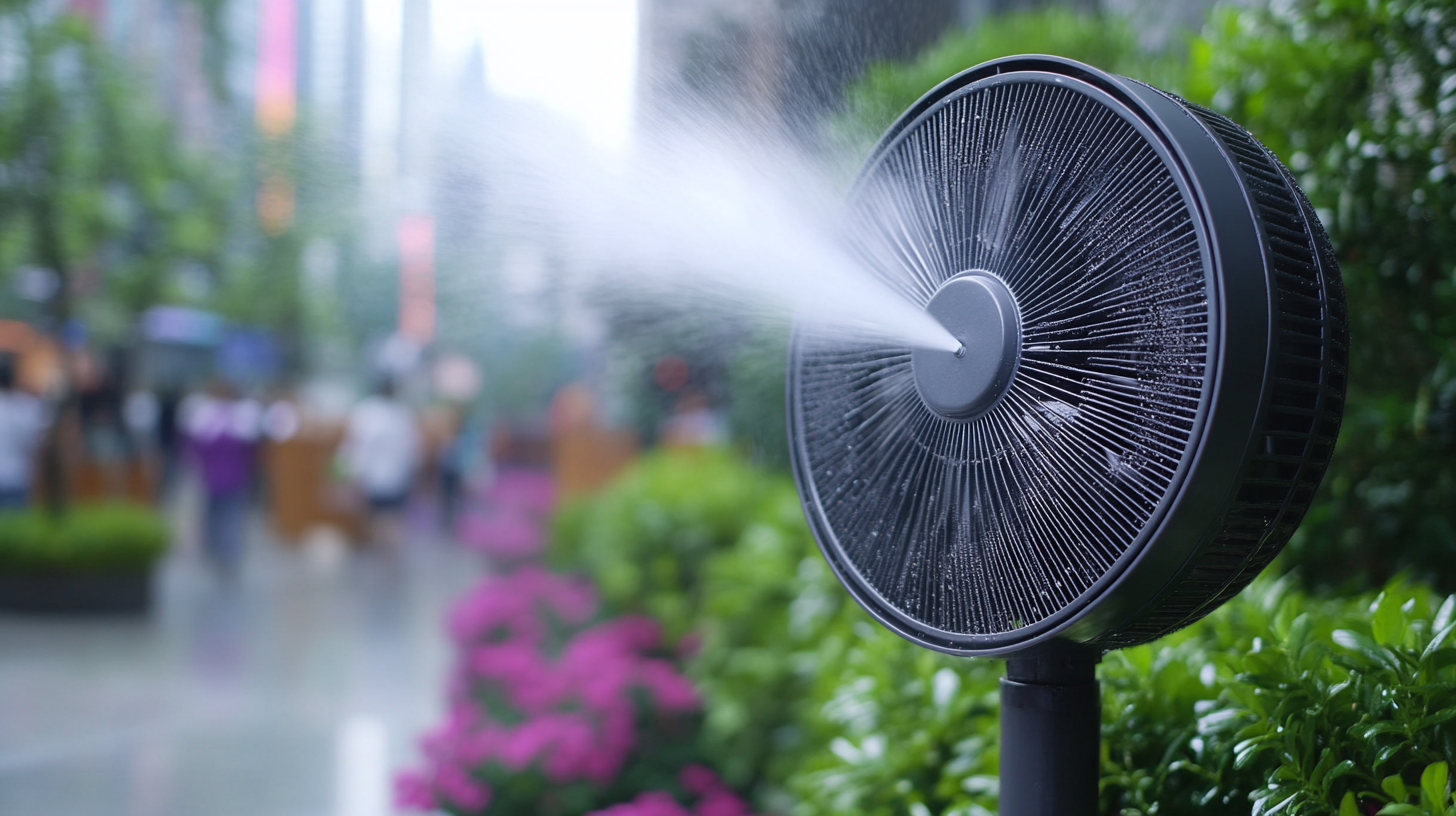 Top 10 Outdoor Mist Fan Manufacturers from China at the 137th Canton Fair