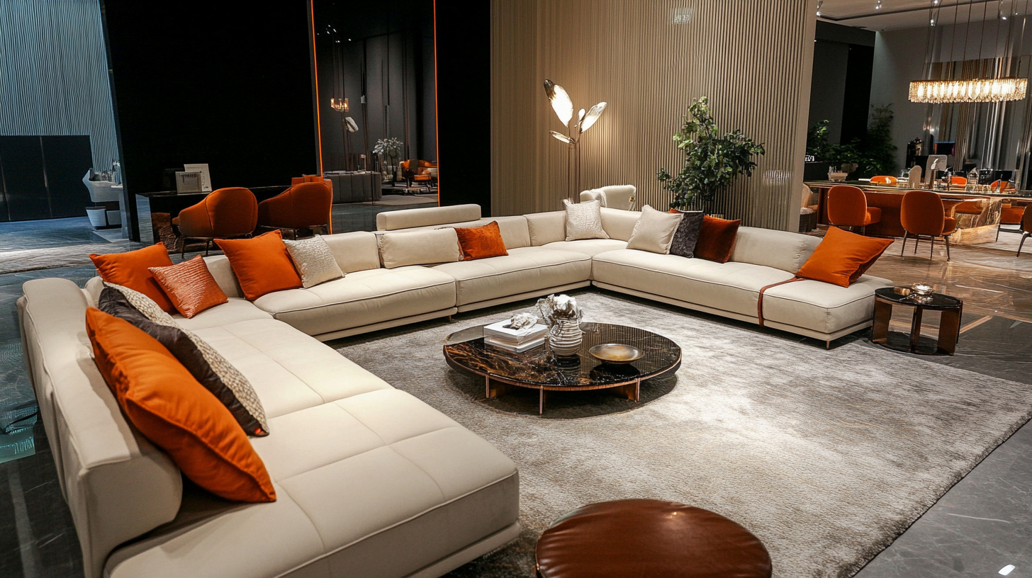 Top 10 U-Shaped Sofa Manufacturers from China at the 137th Canton Fair