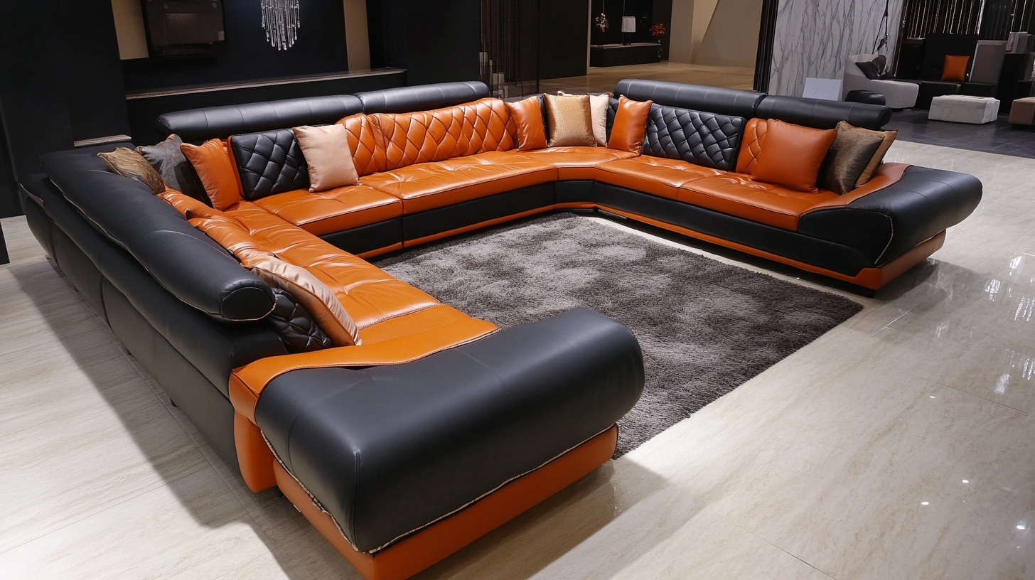 Top 10 U-Shaped Sofa Manufacturers from China at the 137th Canton Fair