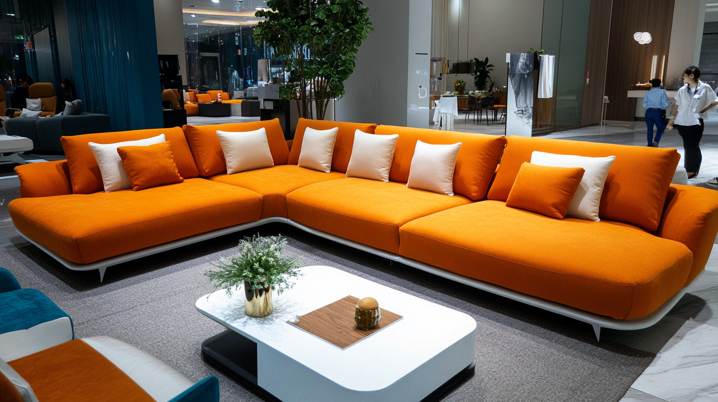 Top 10 U-Shaped Sofa Manufacturers from China at the 137th Canton Fair