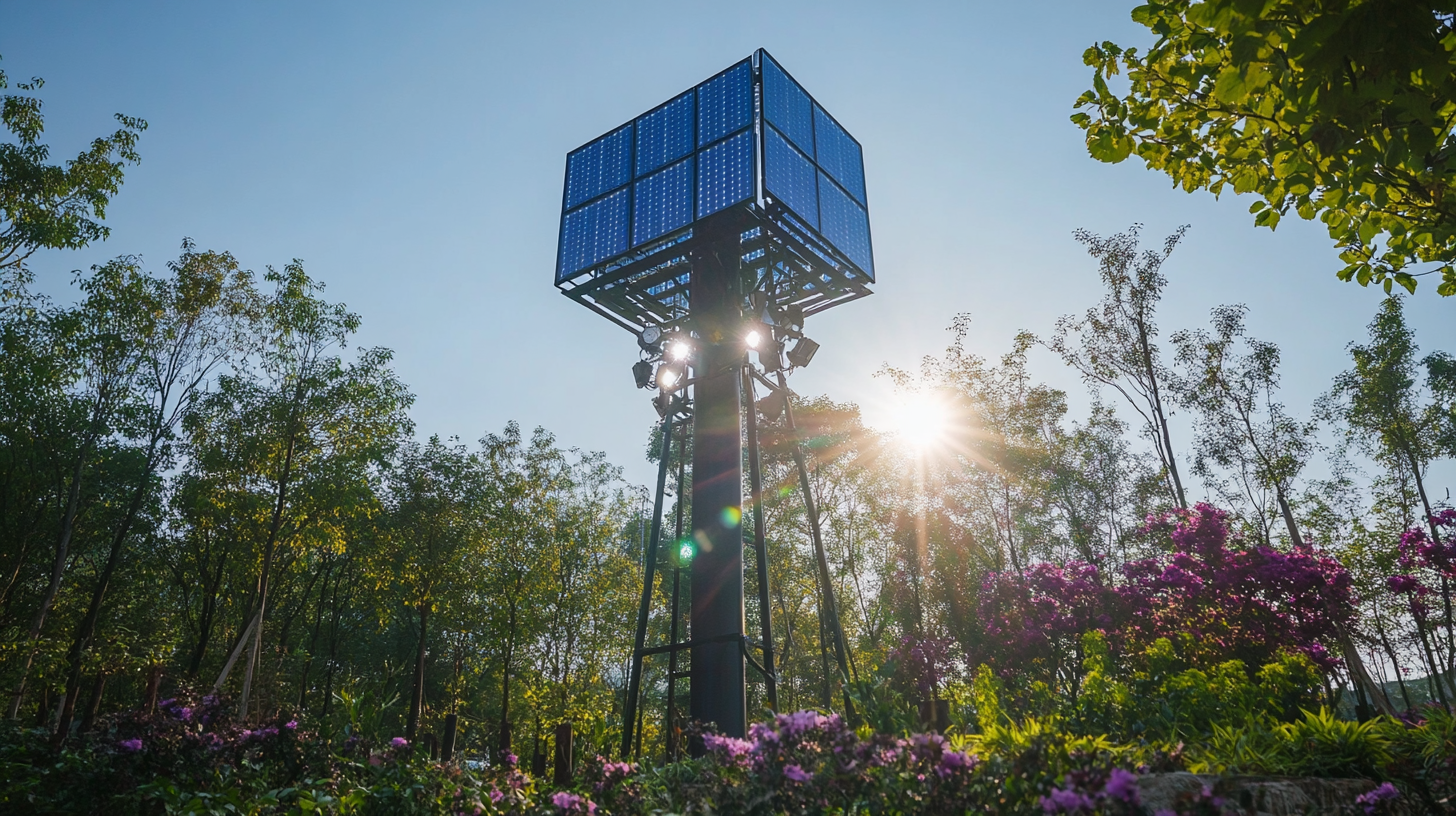 Top 10 Solar Tower Light Manufacturers from China at the 137th Canton Fair