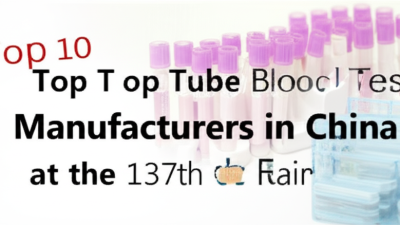 Top 10 Red Top Tube Blood Test Manufacturers in China at the 137th Canton Fair