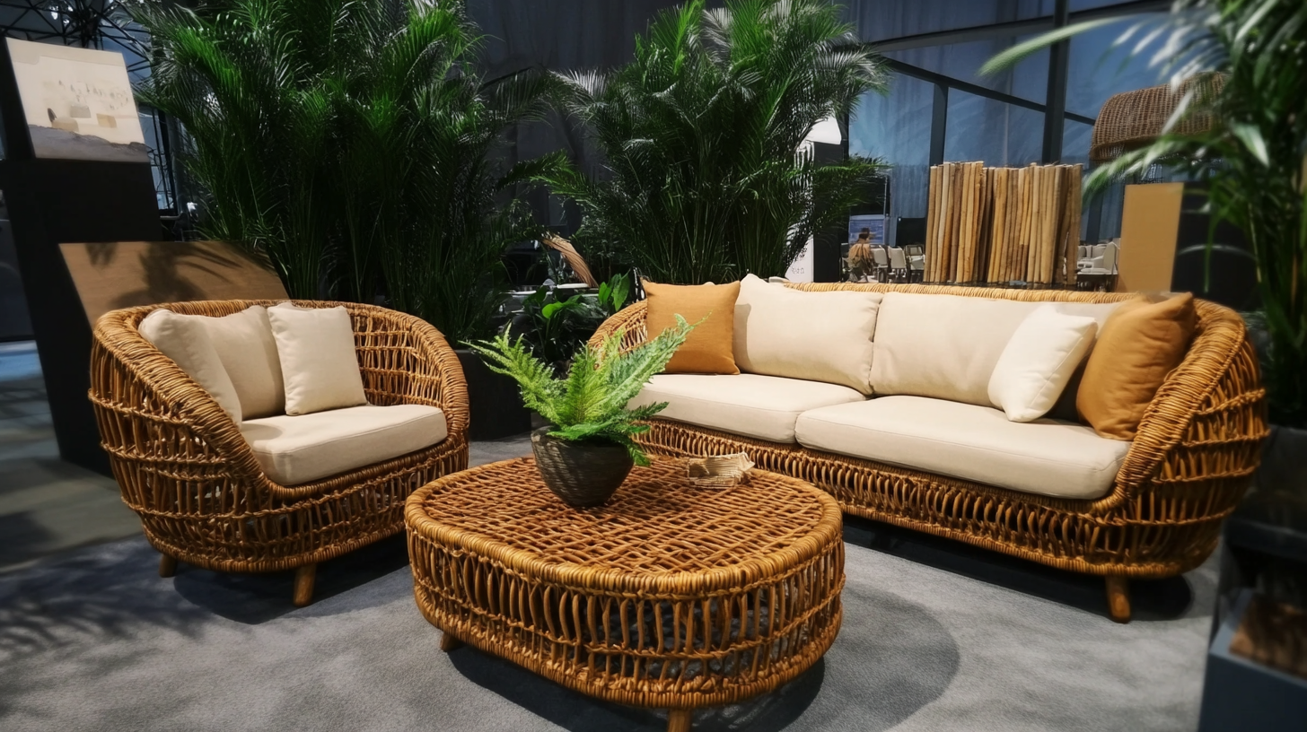 Top 10 Rattan Sofa Set Manufacturers from China at the 137th Canton Fair