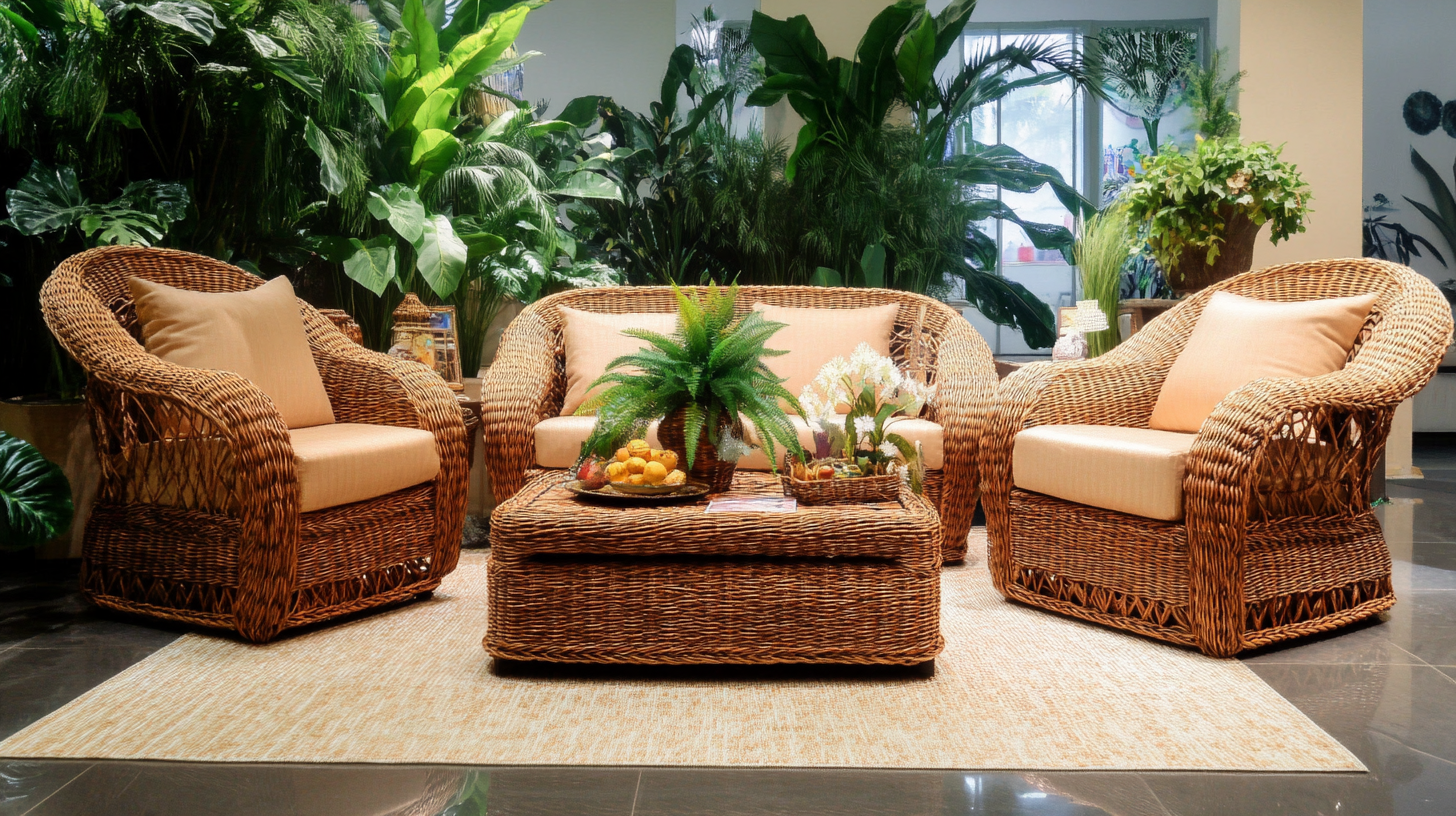 Top 10 Rattan Sofa Set Manufacturers from China at the 137th Canton Fair
