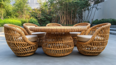 Leading Rattan Outdoor Table Manufacturers from China at the 137th Canton Fair