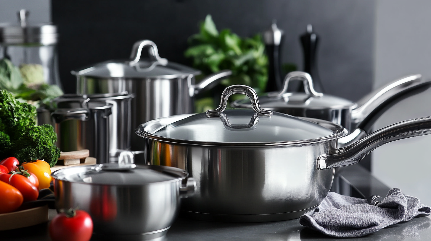 Exceptional Chinese Craftsmanship: Elevating Global Standards with the Best Steel Cookware Set