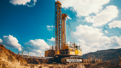 Revolutionizing Excavation with the Best Surface Drilling Rig featuring 1500 RPM Rotation and 20000 kg Pull Force