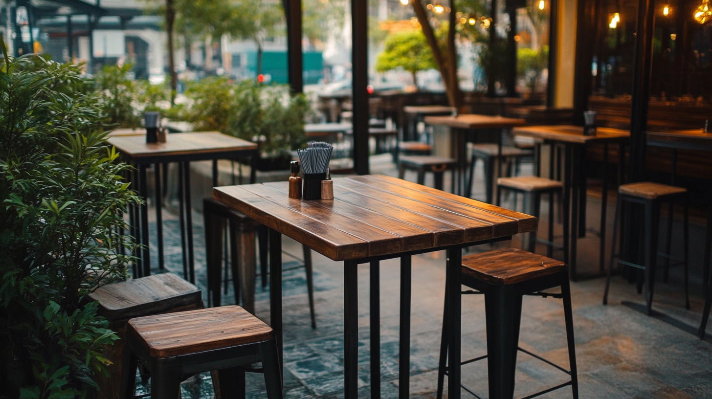Unleashing the Power of China: Elevating Global Standards with the Best Outdoor Bar Tables