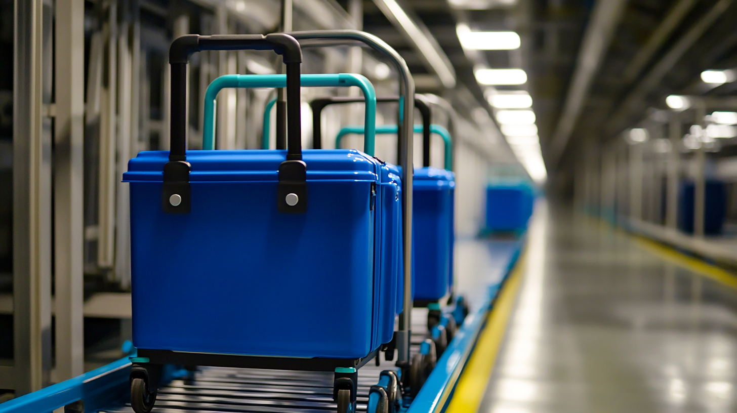 Craftsmanship Meets Global Standards in Best Luggage Trolley Cart Production from China