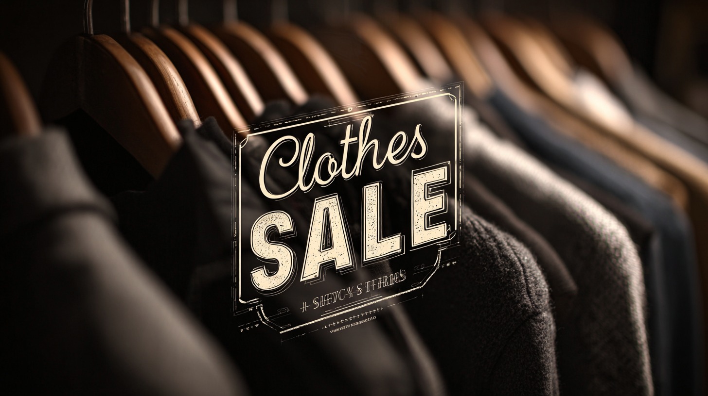 Unlocking Profits: The Advantages of Sourcing from the Best Clothes Sale Manufacturers
