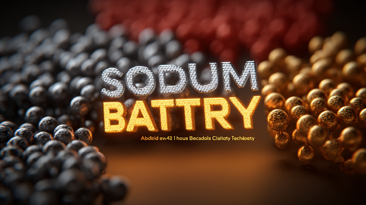 Exploring Alternatives to Best Sodium Based Battery Technologies