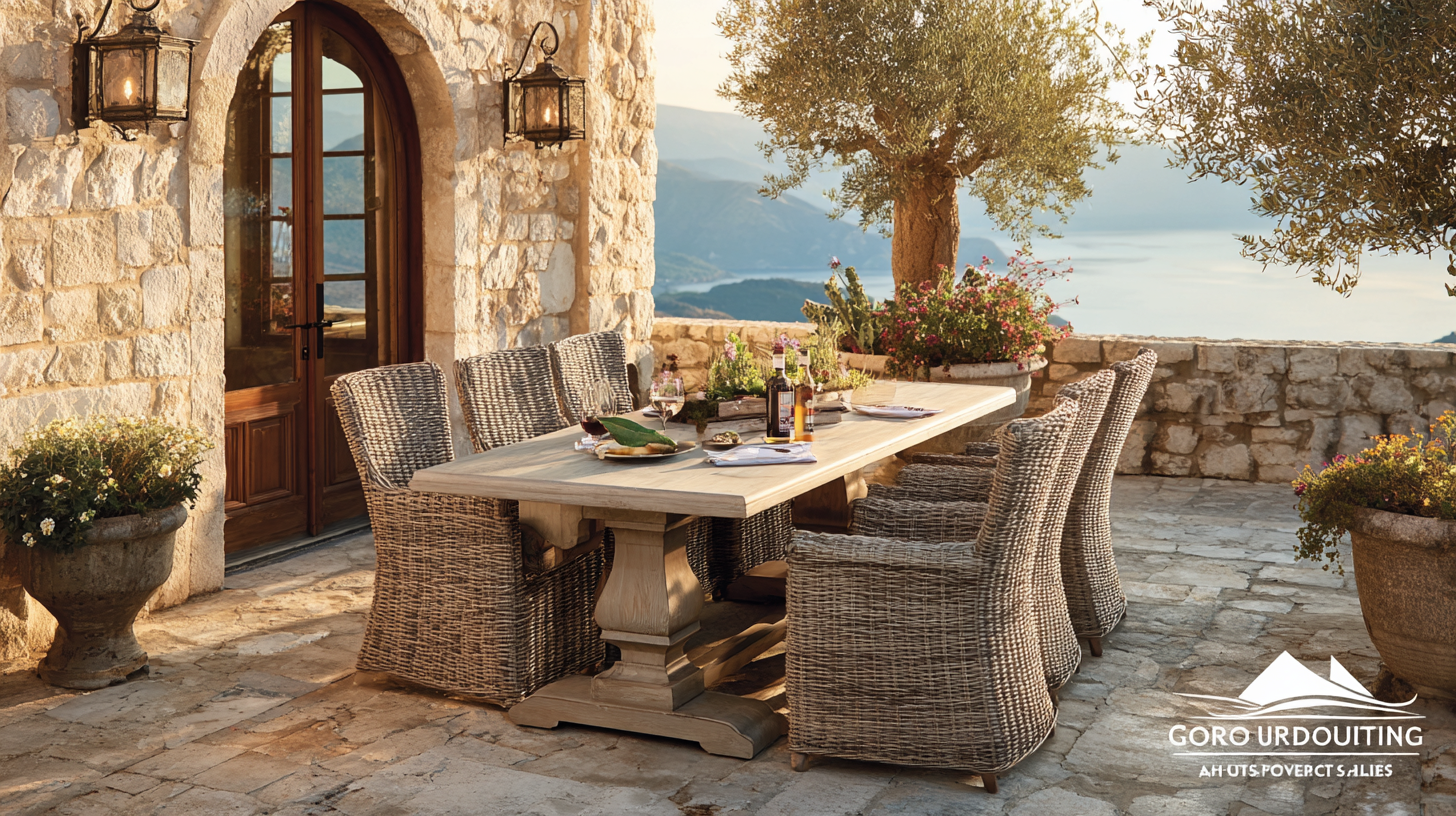 How to Choose the Best Outdoor Dining Table for Your Global Sourcing Needs