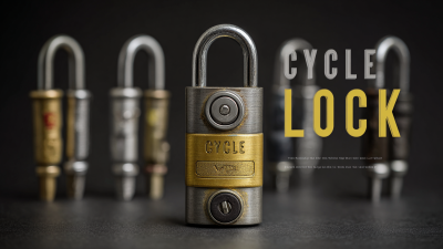 China Manufacturing Leading the Way in Quality Global Trust for the Best Cycle Lock