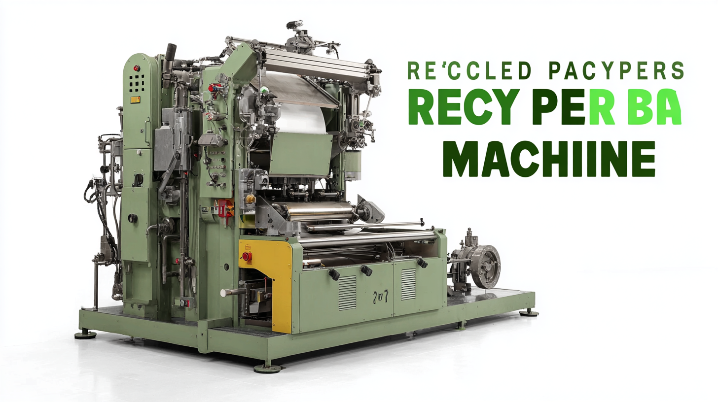 How to Choose the Best Recycled Paper Bag Machine for Your Business Needs