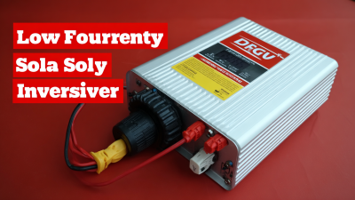 Solutions for Choosing the Best Low Frequency Solar Inverter for Your Energy Needs