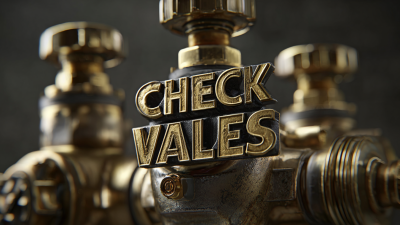 Envisioning Tomorrow: The Evolution of Best Check Valves in Global Procurement