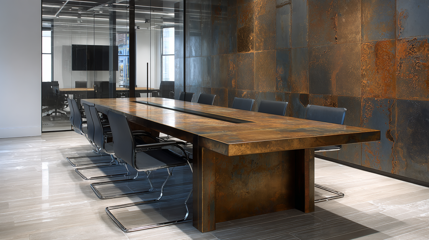 2025 Industry Tech Trends: How to Choose the Best Metal Tables for Modern Workspaces
