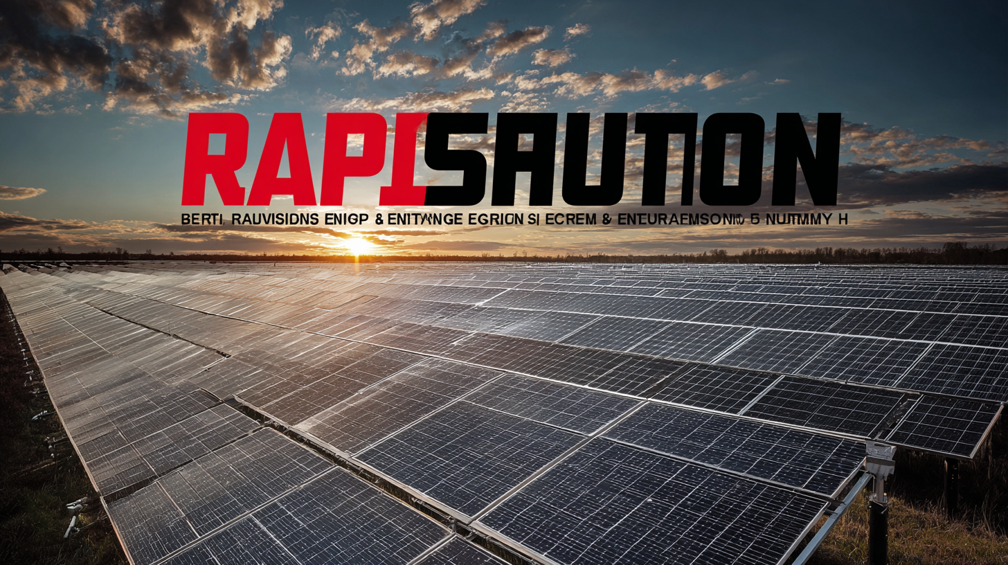 Best Rapid Shutdown Solutions Compared for Enhanced Safety and Efficiency in Solar Energy Systems
