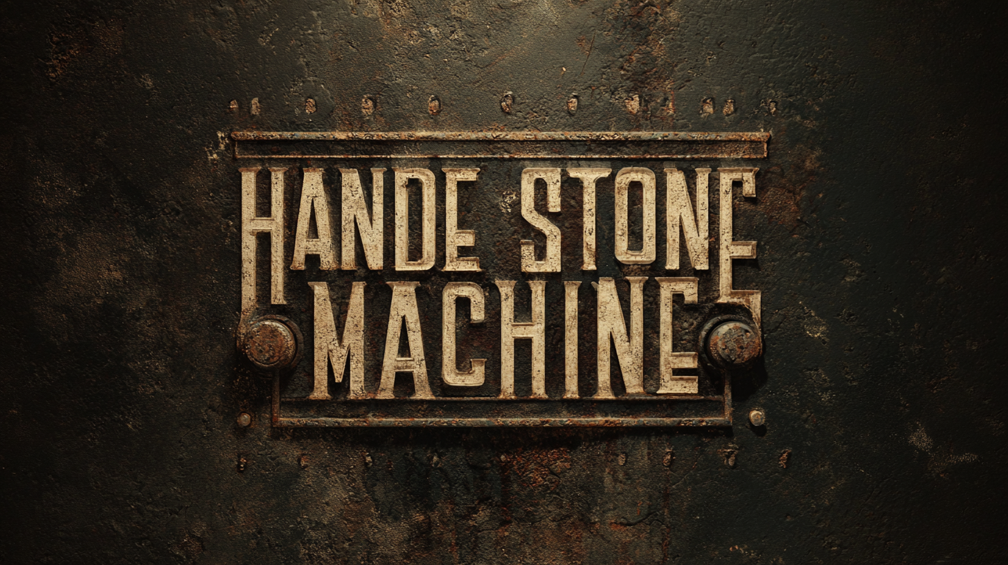 Unlocking the Secrets to Finding Quality Suppliers for the Best Hand Stone Cutting Machine