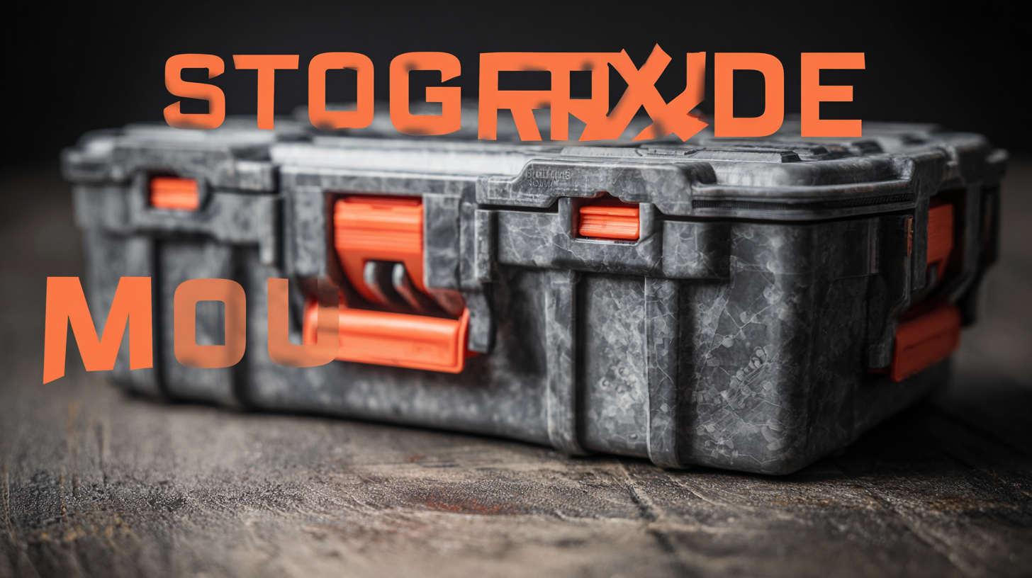 The Future of Innovative Storage Box Mould Solutions