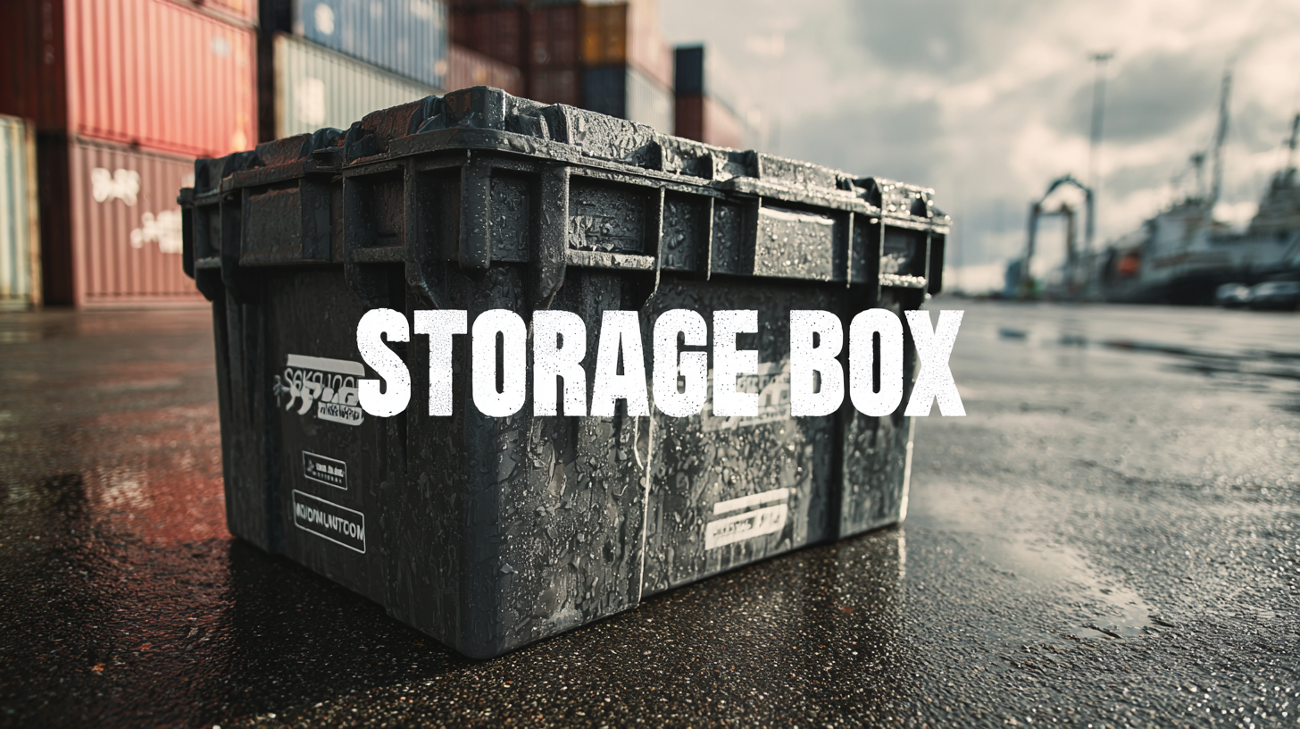 The Future of Innovative Storage Box Mould Solutions