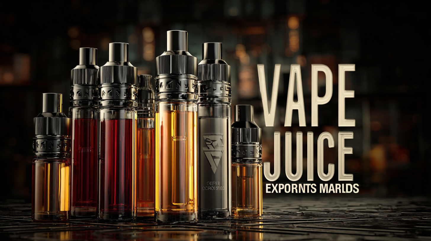 Navigating Import Export Certifications for the Best Vape Juice Flavors in Global Markets