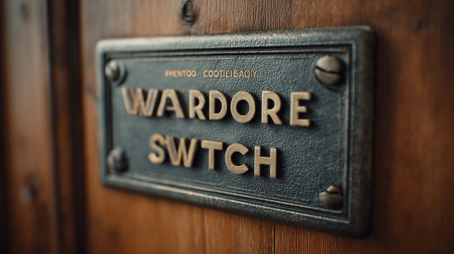 How to Ensure Export Certification for the Best Wardrobe Door Switch in Your Industry