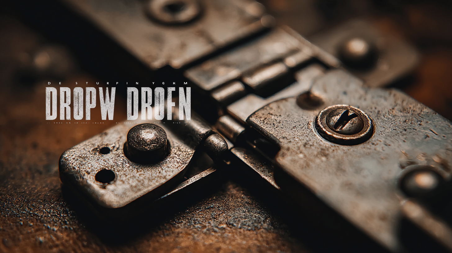 Global Sourcing of Best Drop Down Hinges with China Leading the Manufacturing Revolution